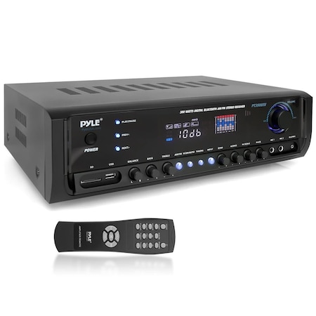 Pyle Home Theater Bluetooth Stereo Receiver PT390BTU